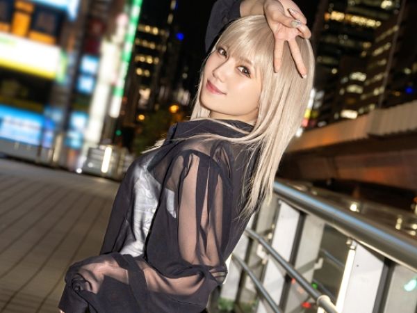 【渋谷の金髪ギャルと生ハメ夜遊び】『ヤバ…気持ちいい…』最高級スタイルの白ギャルをゲット！ワンナイトで激しく突いて、エッチな夜を満喫しちゃう♡